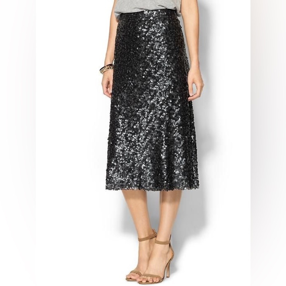 SABINE Sequin Midi Skirt